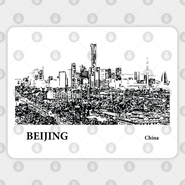 Beijing China Magnet by Lakeric